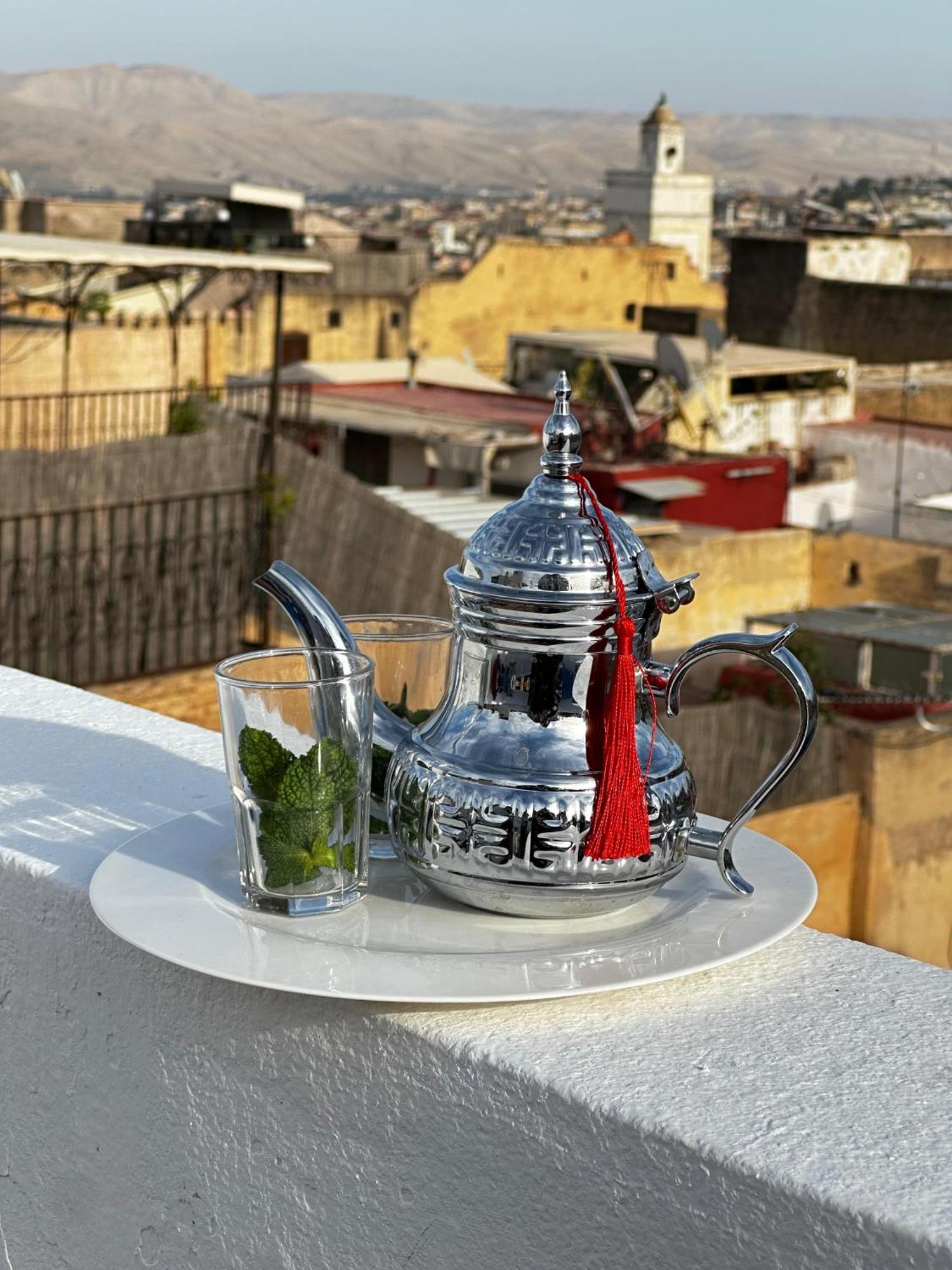 Riad Zohor Fez Buitenkant foto